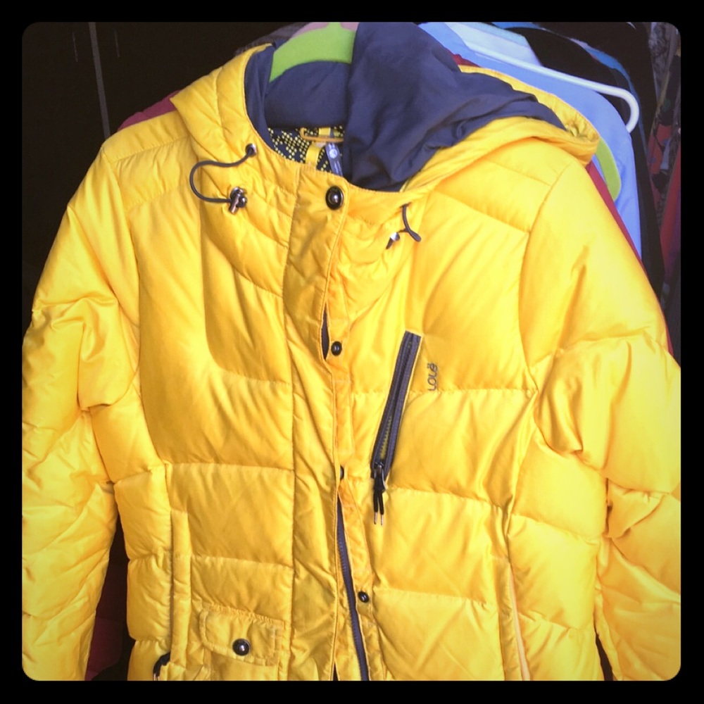 Lole Yellow Winter Jacket